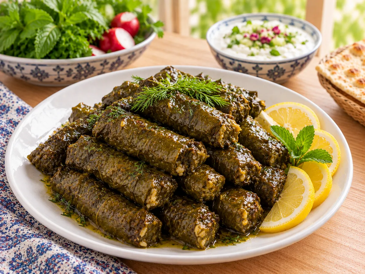 دلمه برگ مو